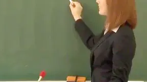 Seductive Teacher Nukes Your Desires With Skillful Blowjob