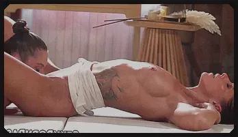 Busty MILF Angel Dark & Sabrisse: Sizzling Massage & Scissoring