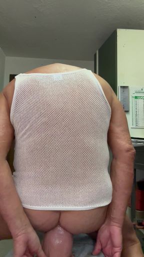 Transgender Kassy54 big dildo in ass