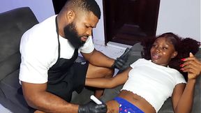 Tattooed Babe receives fucked by BBC in romantic cowgirl session