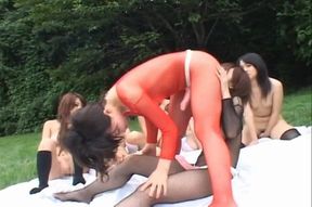 Japanese AV Models Go Wild – Horny Outdoor Pussy Picnic Fun