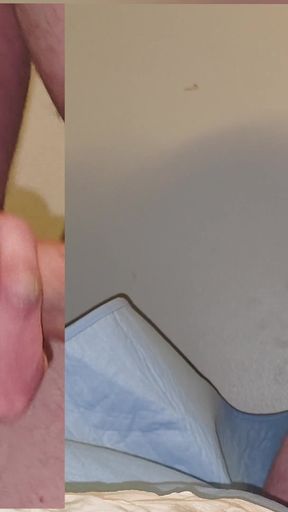 Cum 4 Times in a Row Using My Cum as Lube