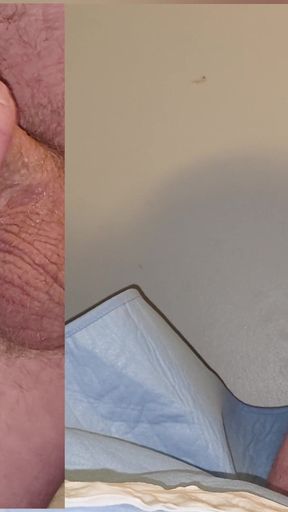 Cum 4 Times in a Row Using My Cum as Lube