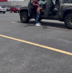 Jerk Off Outside Target Parking Lot