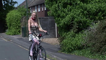 Horny Blonde Bicycler Gets Fucked By Mechanic