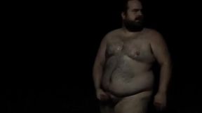 Rainy Night Chubby Bear