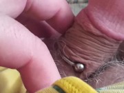 Beautiful Frenum Cock "tongue in peehole please"