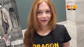 Curious Stepsister Caught in a Steamy Moment in the Bathroom - Featuring Lizzy W!