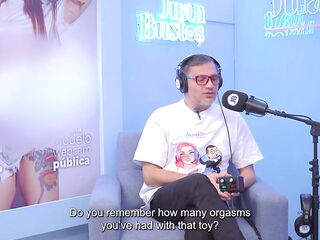 MarieJane LATINA tattooed amateur discovers SQUIRT on her first time - Juan Bustos Podcast