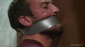 Edging a Hot Cop in a Public Restroom