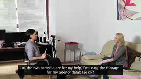 Female Agent - Gorgeous Blonde Antonya & Her Boss Enjoy Kinky Office 69 & Hot Pussy Fingering