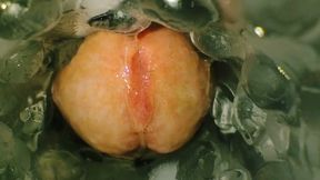 Close up cock in pussy and slow motion cumshot tasty sperm for you