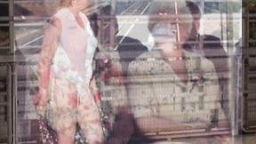 ”Lean forward & stick out the hole & twat”