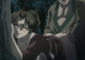 Japanese hentai with bigboobs fucked in the dark night