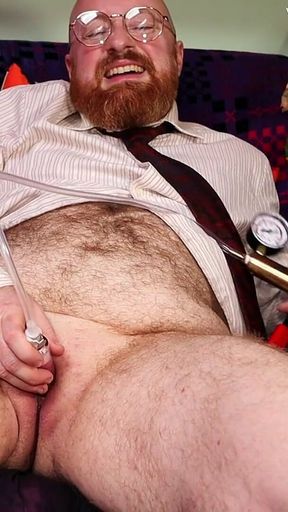POV: Your Trans Stepdaddy Shows You How a Pump Can Make Your Tiny Dick Look Bigger