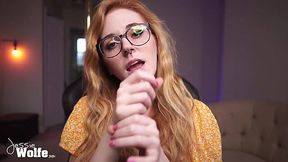 Dirty whispering and striptease Jessie Wolfe porn release