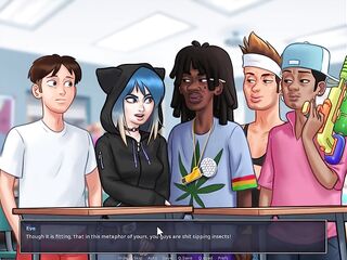 Summertime Saga: I've seen Grace's titties and Eve's hawt body