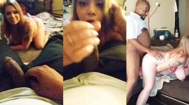 Cheating wife gets bred by BBC while screaming loud orgasm