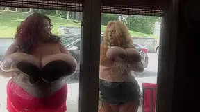 Suzie and Norma Tit Window Wash