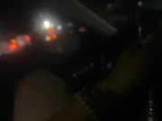 Fleshbating in front of truckers