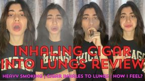 Inhaling Cigar Into Lungs Review