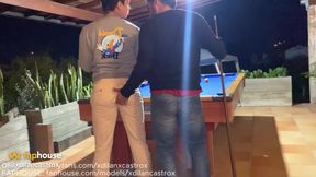 Cruising Fucking Beautiful Passive Twink Buttock Outdoors and Filling Her Butt with Cum