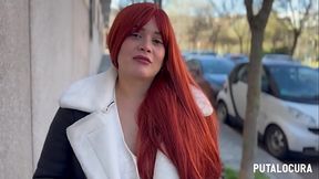 PutaLocura - La culona pelirroja Katalina La Grande es pillada por Torbe