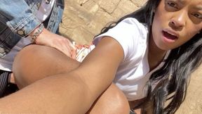 Teasing and making horny my photographer until he fucks me