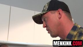 Pierce Paris holes are examined by Doctor Draven Navarro and orderlies