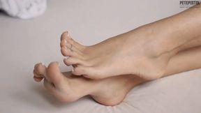 Ophelias perfect feet, toes and soles- the last foot video you'll ever need 720p