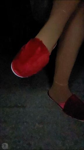 Slo mo glow Sim slipper fj