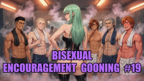 Bisexual Encouragement Gooning #19: Locker Steam Bi Corruption Goon State
