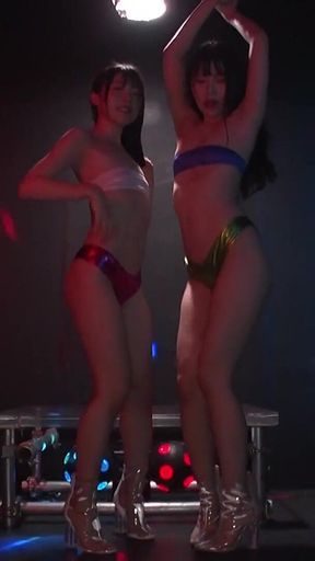 POV Dirty Feet - Full Dance & Domination: Hikaru & Kurumi Sweat, Spit, and Use You to Clean Their Soles