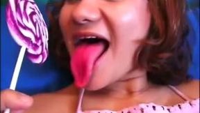 This babe qualifies for being an eye candy and she loves going solo on camera