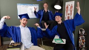 College friends are about to graduate