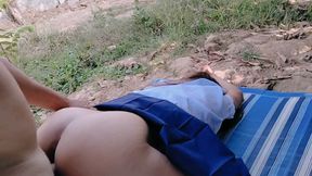 18 YEAR OLD STUDENT MEET STEPBROTHER IN FARM AFTER SCHOOL