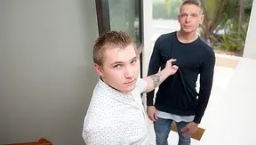 Raw Passion - Gunner & Elye Black's Intense Neighbor Fuck