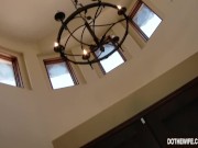 Stud Fucks Housewife Claudia Valentine While Her Lamer Husband Watches