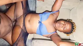 Hot Ebony African Porn Actress Ladygold Got Fucked By Popular Nigerian Porn Star Krissyjoh - Continuation