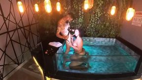 Bonus Scene.. Fucking in the Mini Pool