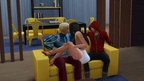 nat gangbang at home party