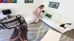 The bet was lost and the neighbor is fucking her holes