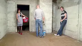 Hot Double Penetration Threesome Pounding