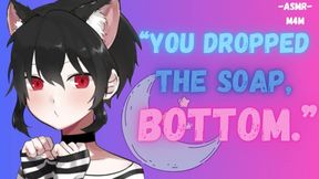 femboy gang-fucked by prisoners