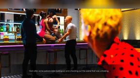 Anna and Emily train as barroom sluts. 3D porn cartoon sex