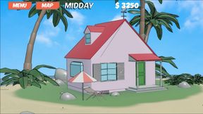 Dragon Girl X - Dragon Ball Part 8 - Boobs Play by Loveskysan