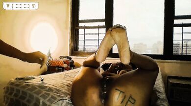 GOLDEN ADDITION Standing At The WINDOW Neighbors Apartment Manhattan City View Sensual Fantasy