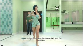 My dance partner teaching me dance