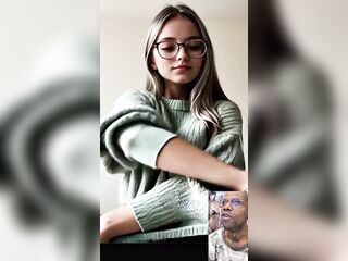 Quiet Deepthroats Your Shlong Until YOU Ooze Cum, Massive Melons Golden-haired Teen Gal & Her Young Melons, AI Generated, Compilation