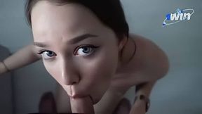 Valeria Sladkih gave me a dirty DT on my birthday - hottest XXX porn!